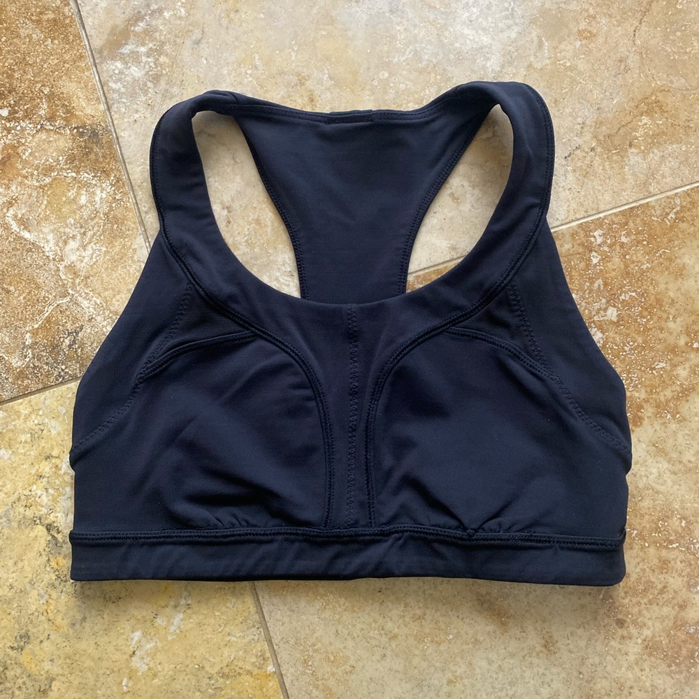 Lulu emom black sports bra women’s size 4